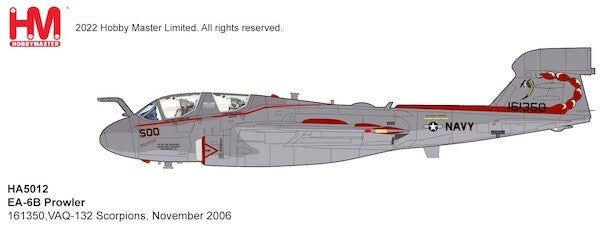Thumbnail: Hobby Master HA5012, EA-6B Prowler 161350, VAQ-132 Scorpions, November, 1:72