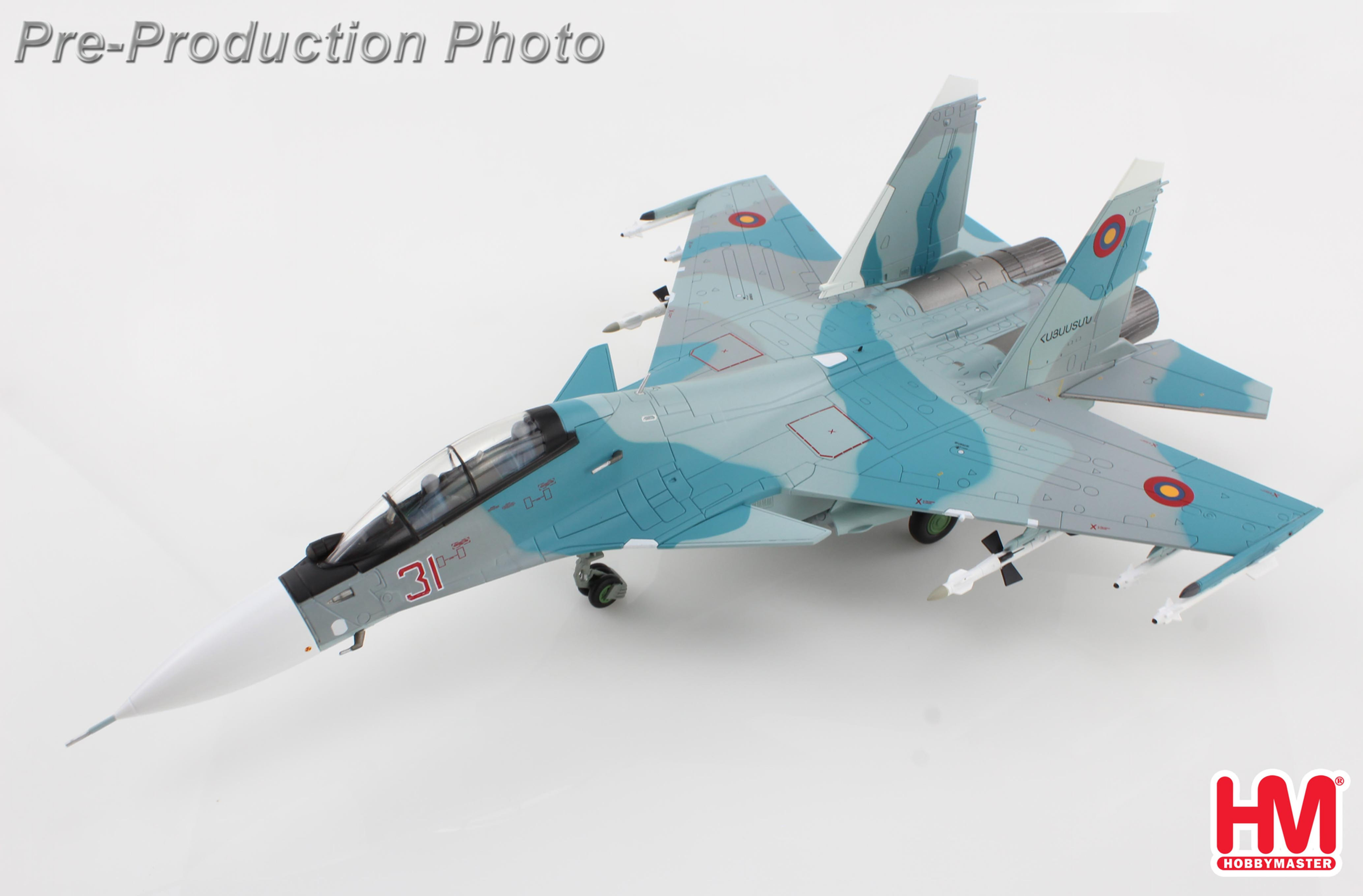 Hobby Master HA9507, Su-30SM Red 31, Armenia Air Force, 2019, 1:72