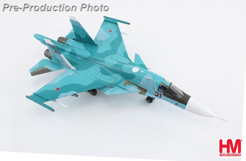 Thumbnail: Hobby Master HA6308, Su-34 Fighter Bomber "Battle for Kyiv" Red 31/RF-8125, 1:72
