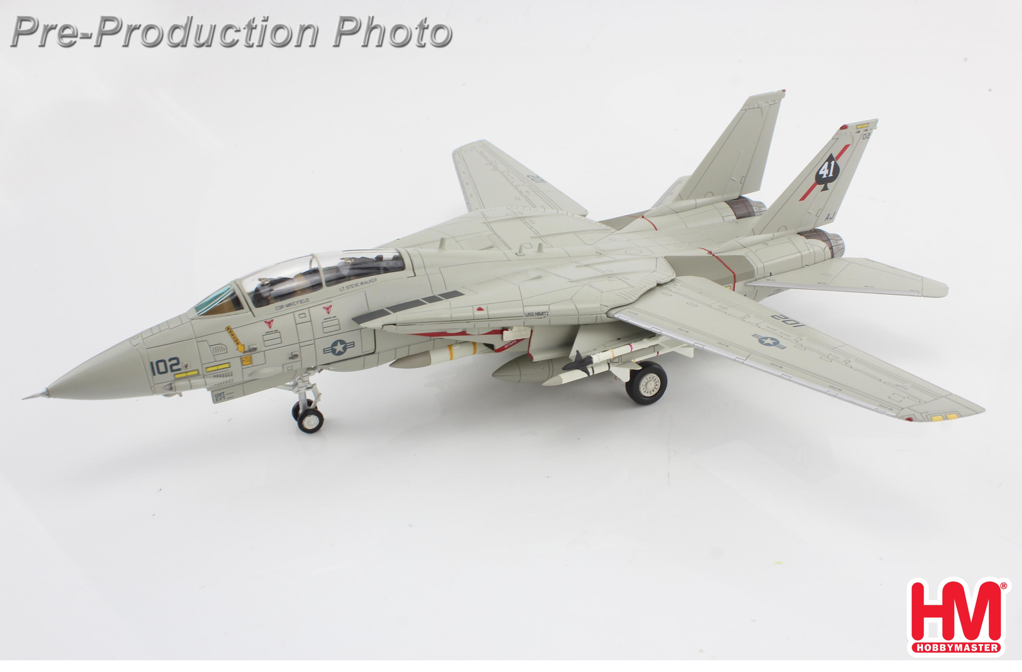 Hobby Master HA5256, F-14A "Sukhoi Killer" 160403, VF-41, USS Nimitz, Augu, 1:72