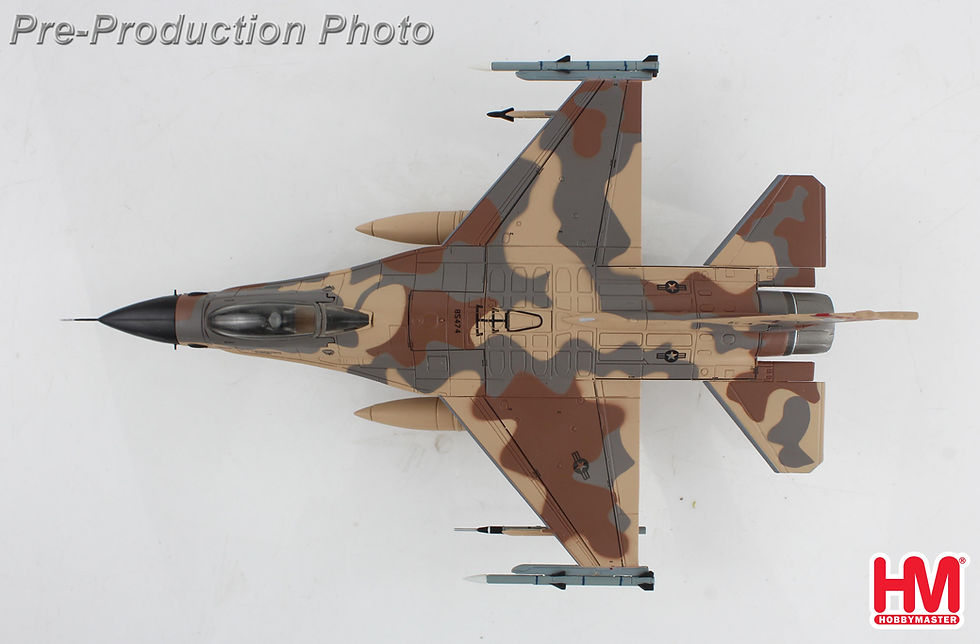 Thumbnail: Hobby Master HA38055, F-16C "Rockslide" 85-474, 706th Aggressor Squadron, 1:72