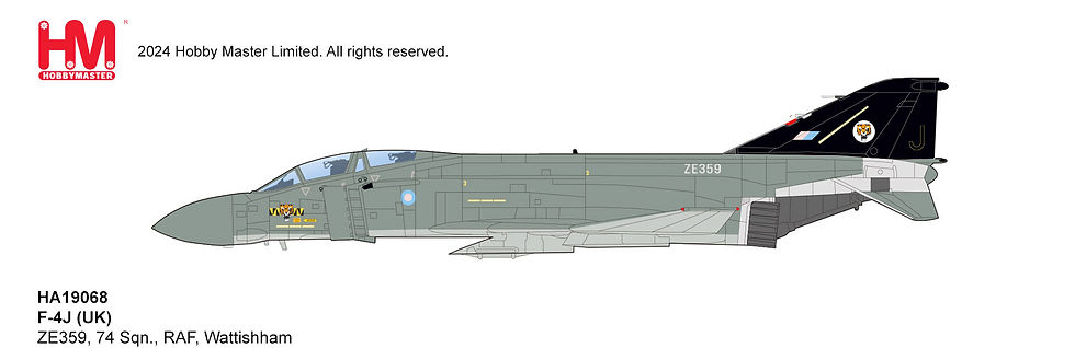 Thumbnail: Hobby Master HA19068, F-4J (UK) ZE359, 74 Sqn., RAF, Wattishham, 1:72