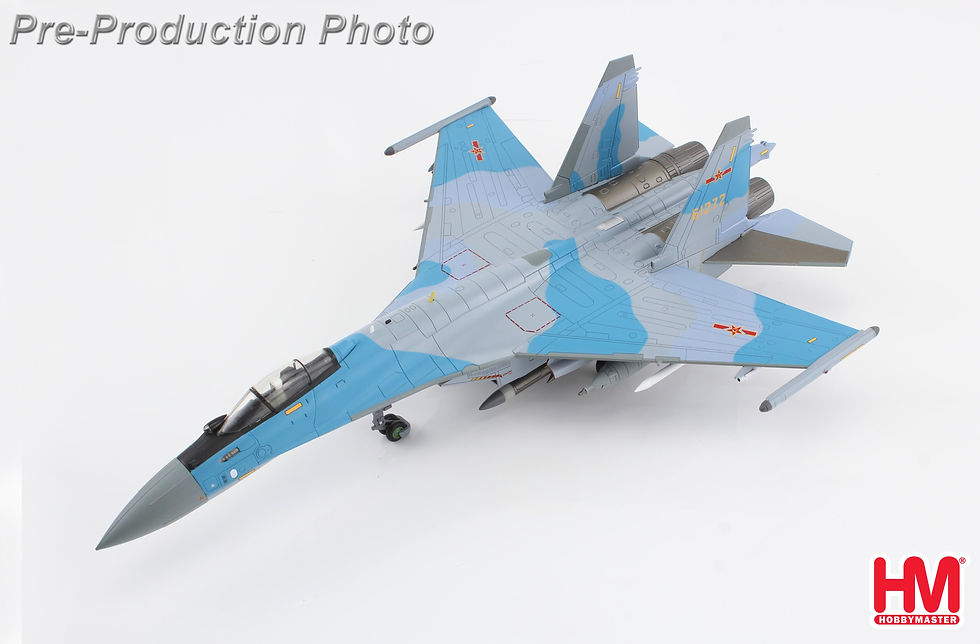 Thumbnail: Hobby Master HA5714, Su-35S Flanker E 61272, Chinese PLAAF, South China, 1:72