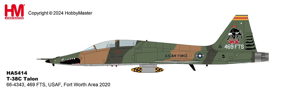 Thumbnail: Hobby Master HA5414, T-38C Talon 66-4343, 469 FTS, USAF, Fort Worth Area 2, 1:72