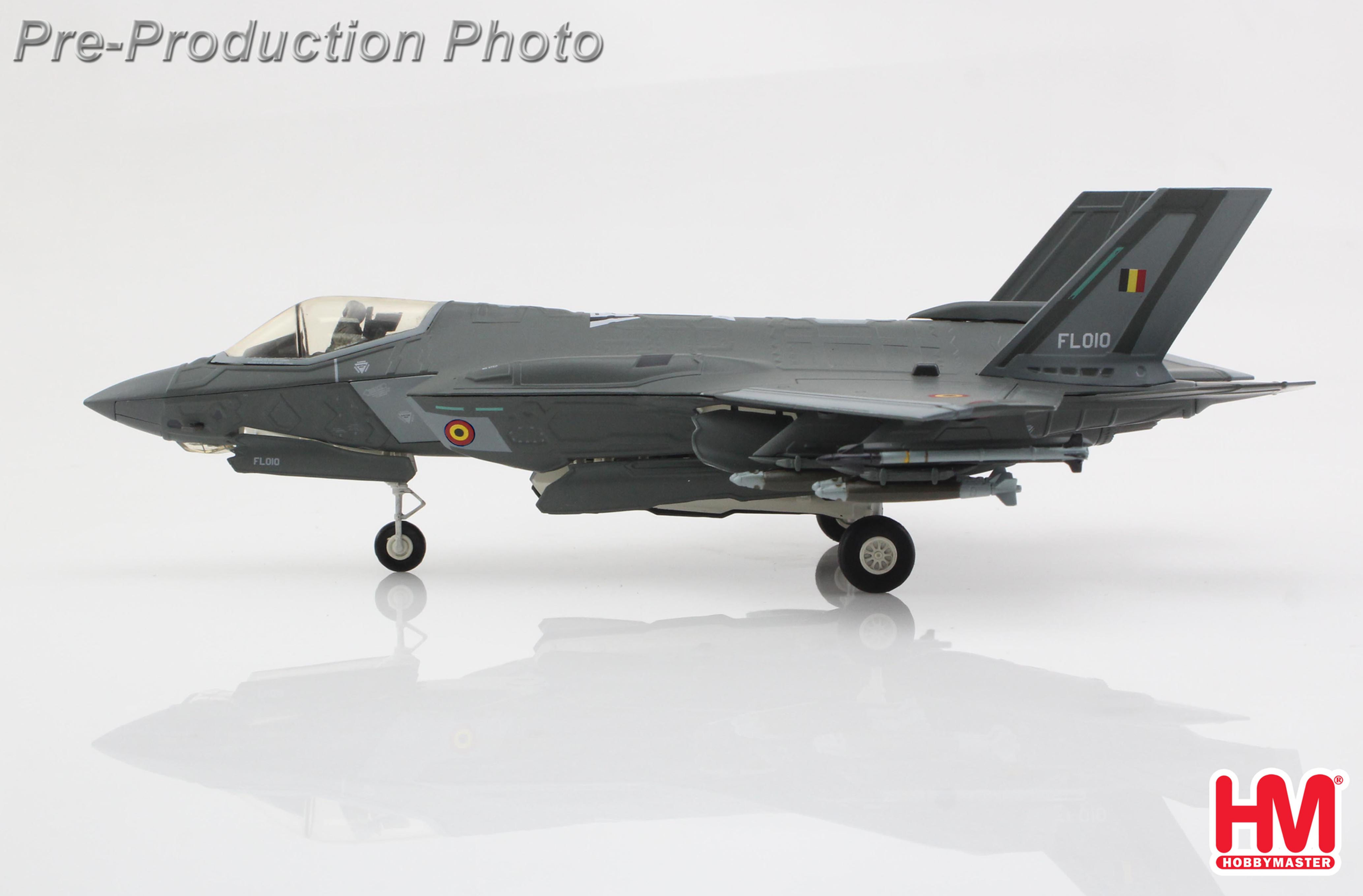 Hobby Master HA4449, F-35A Lightning II FL010, Belgium Air Force, Florenne, 1:72