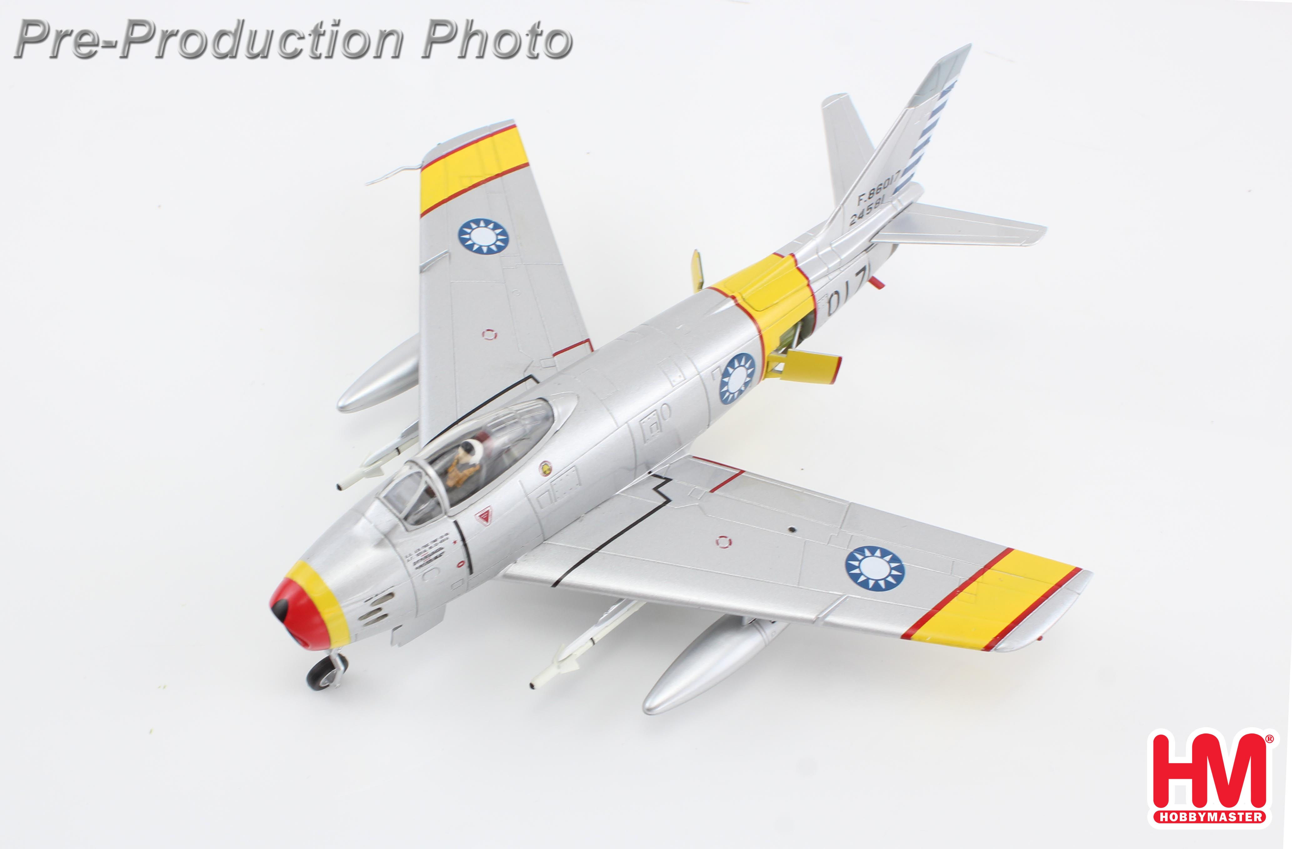 Hobby Master HA4322, F-86F Sabre "MIG Killer" 017/52-4581, Sun Siwen, 26th, 1:72