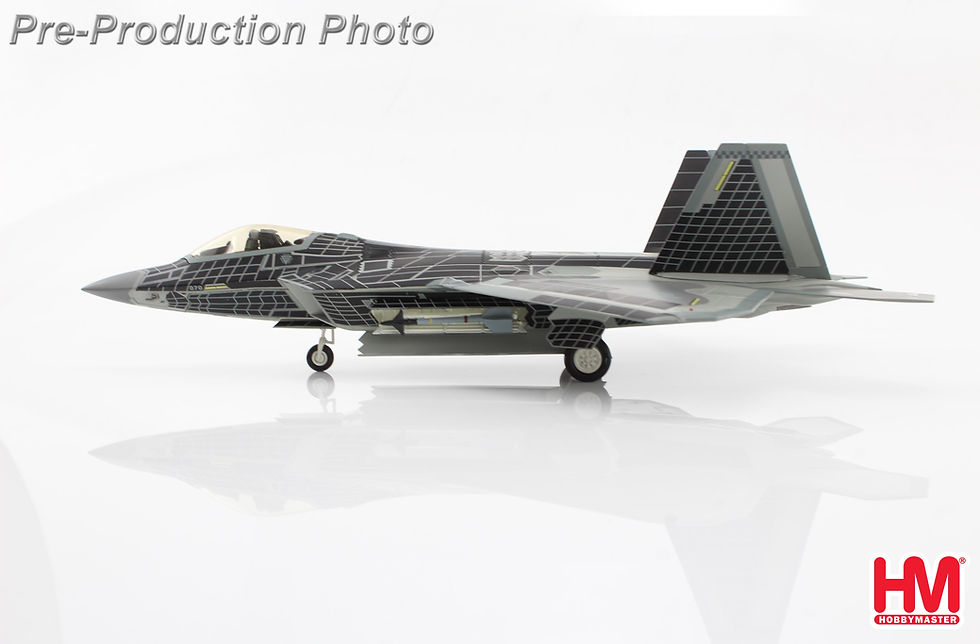 Thumbnail: Hobby Master HA2828, F-22 Raptor "Symbiote" 04-4070, Nellis AFB, 1:72