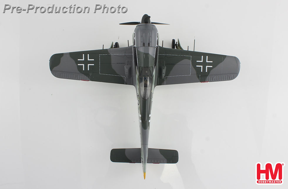 Thumbnail: Hobby Master HA7429, FW 190A-3 Black 13, 8/JG.2 , Luftwaffe, WWII, 1:48