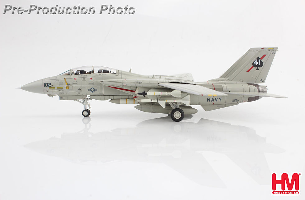 Thumbnail: Hobby Master HA5256, F-14A "Sukhoi Killer" 160403, VF-41, USS Nimitz, Augu, 1:72