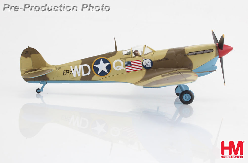 Thumbnail: Hobby Master HA7859, Spitfire Mk.Vb Trop ER570, 4th FS, 52nd FG, MACAF, 1:48