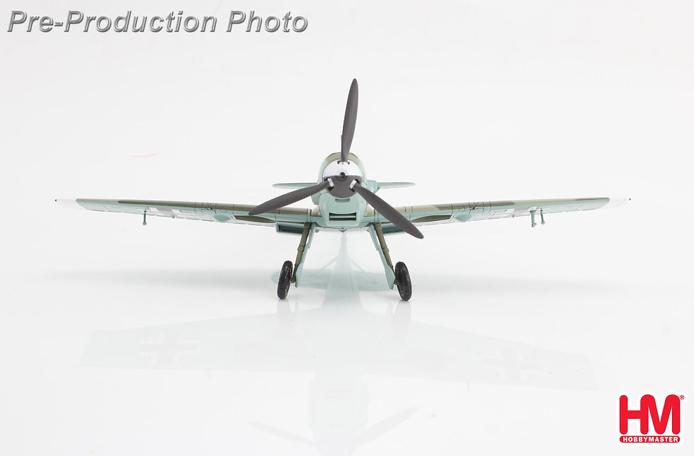 Thumbnail: Hobby Master HA8722, BF 109E-4 "Franz von Werra" II/JG-3, Sept 1940, 1:48