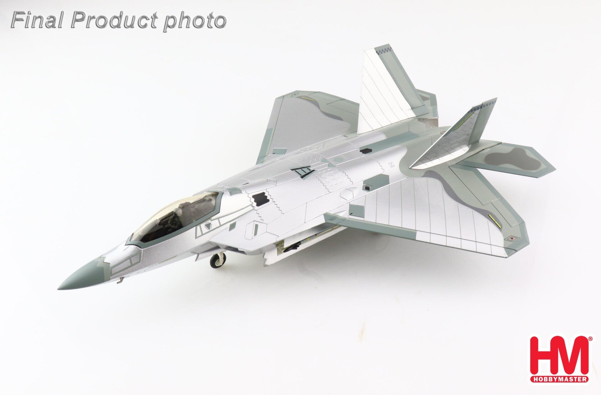 Hobby Master HA2823, F-22A Raptor "Mirror Coating" 04-4065, 422nd TES, 1:72