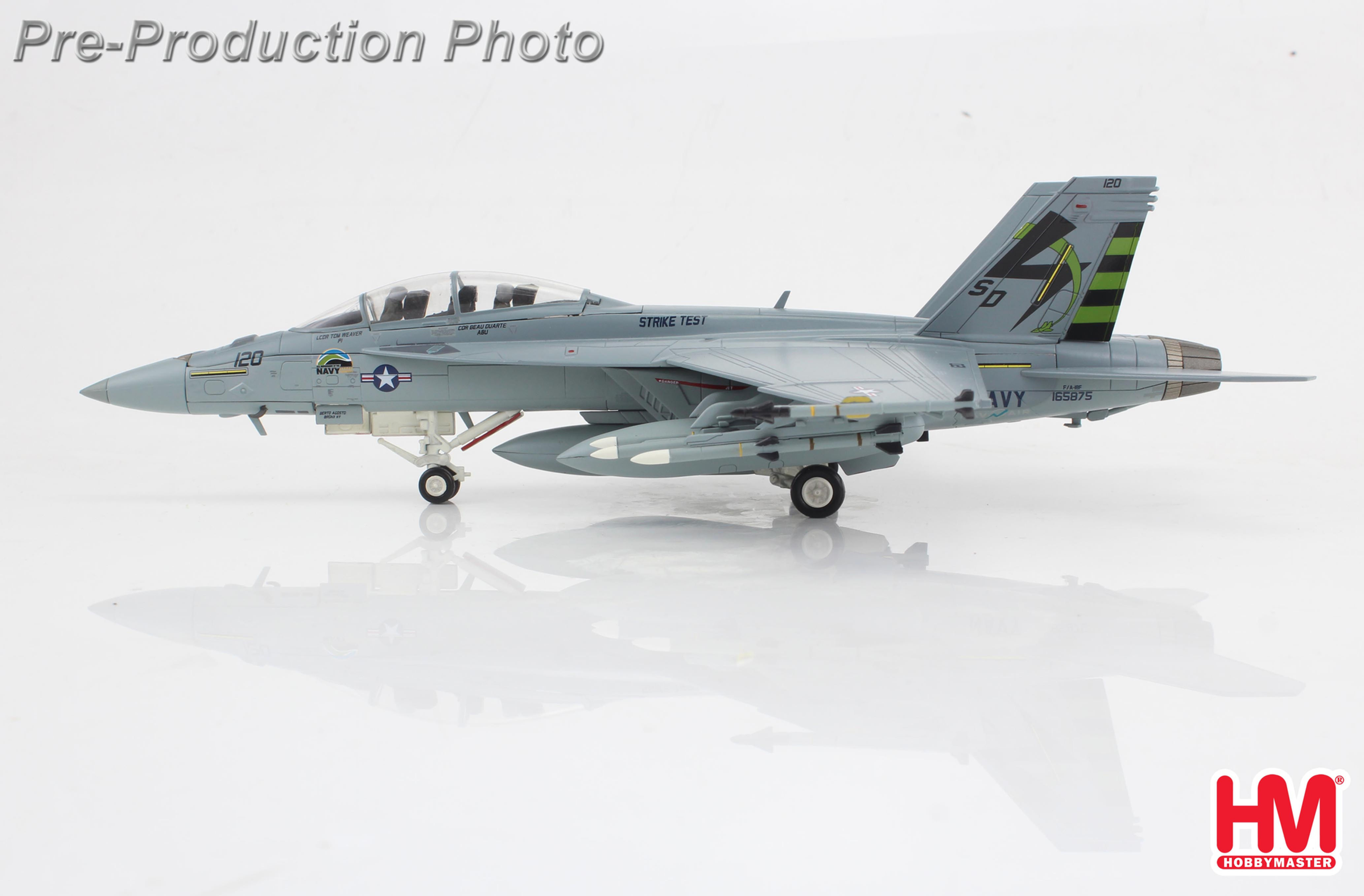 Hobby Master HA5142,  F/A-18F "Green Hornet" 165875, VX-23, Patuxent River, 1:72
