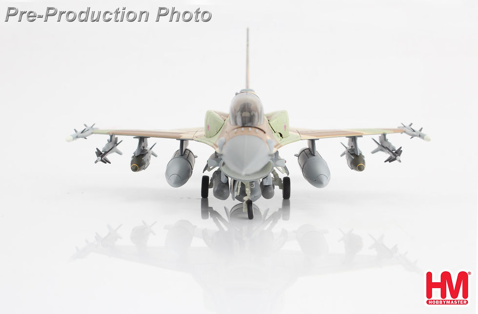 Thumbnail: Hobby Master HA38037, F-16I Sufa 455, 119 Squadron "The Bat", IAF, 1:72