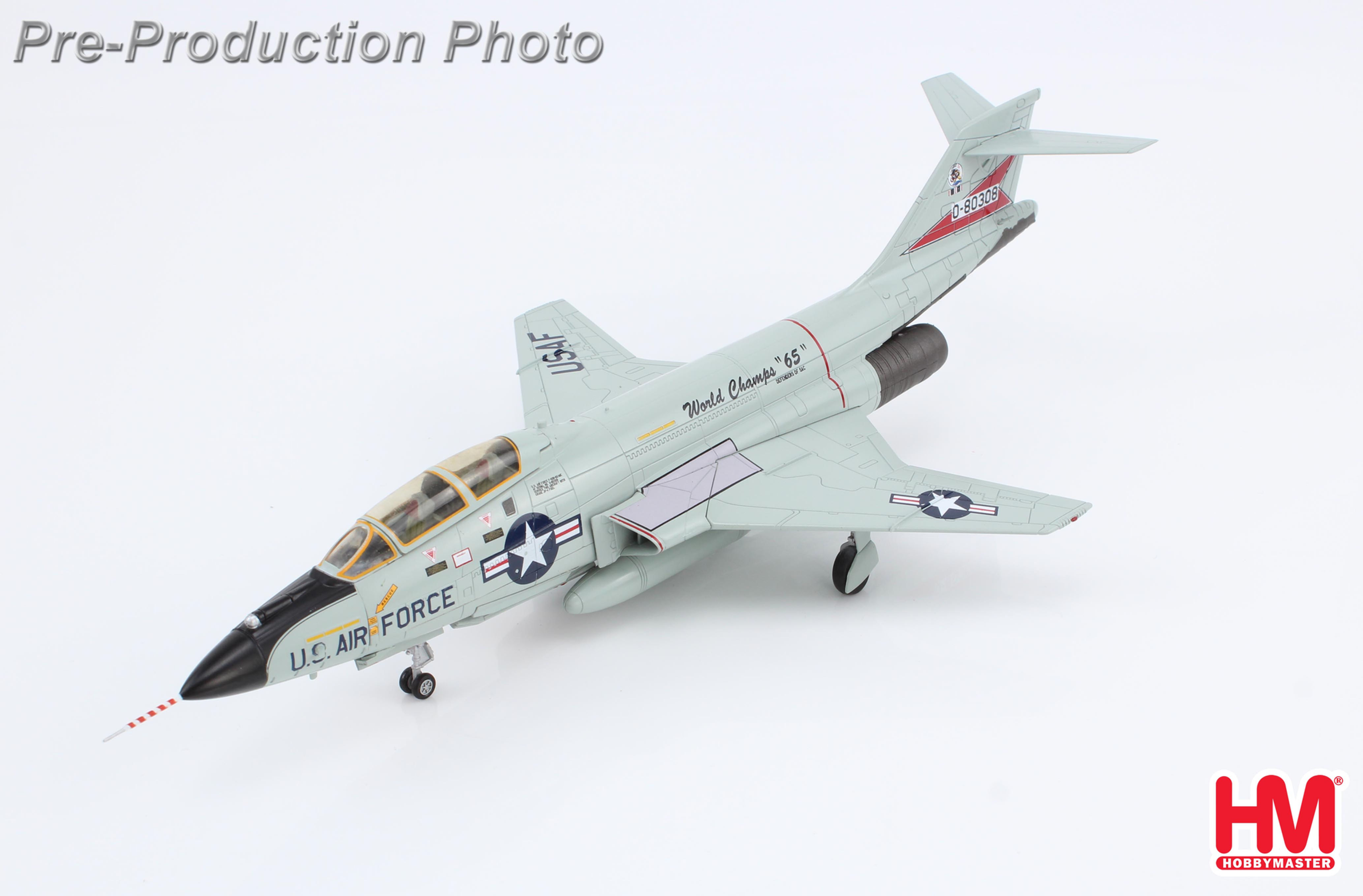 Hobby Master HA3716, F-101B Vooodoo "World Champs 65" 50-80308, 62nd FIS, 1:72
