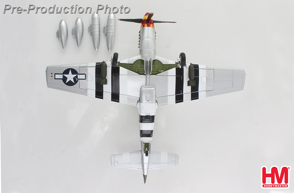 Thumbnail: Hobby Master HA7757, P-51D-5-NA "Mildred" 357 FG, 362 FS, USAAF, Leiston, 1:48