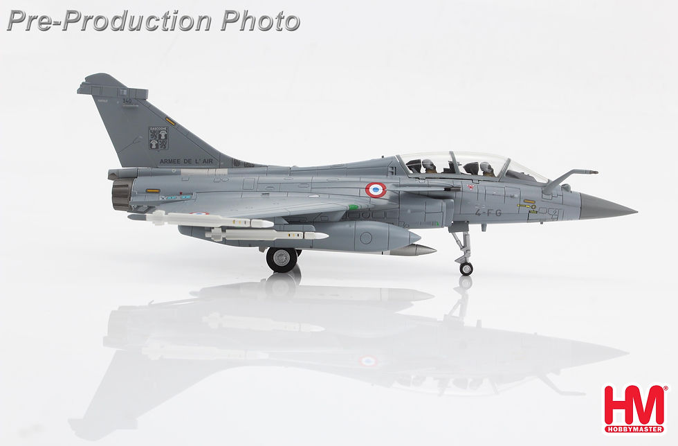 Thumbnail: Hobby Master HA9608, Rafale B "55 years of the Forces Aériennes Stratégiqu, 1:72