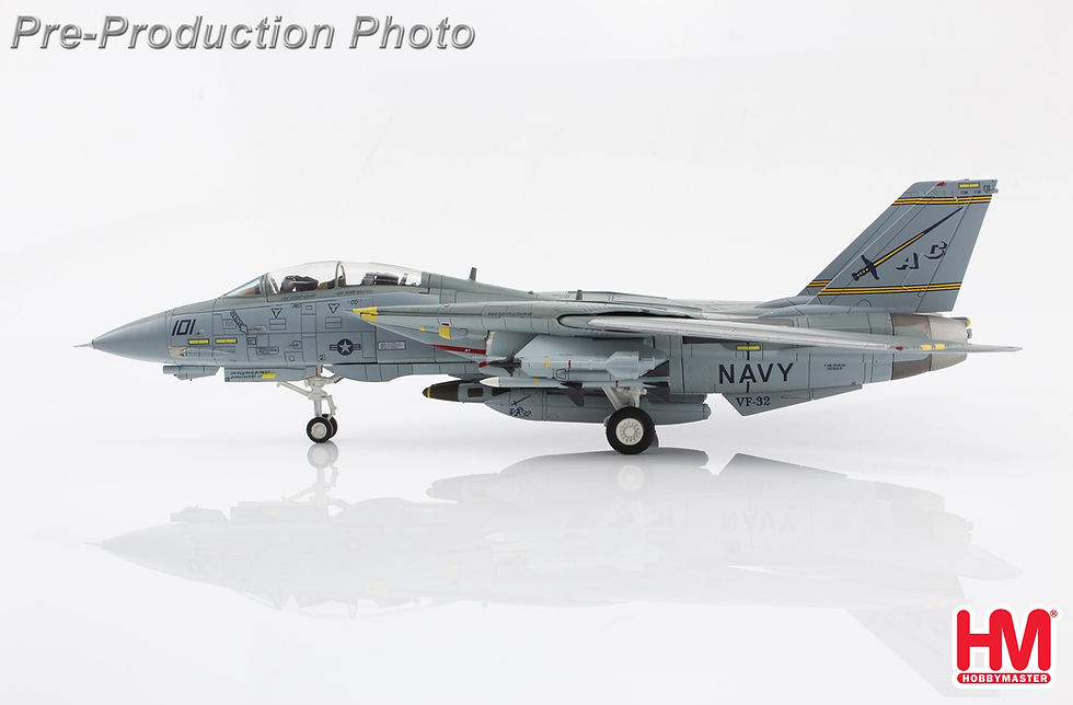 Thumbnail: Hobby Master HA5254, F-14B "Last Gypsy Roll" 161860, VF-32 "Swordsmen", 1:72
