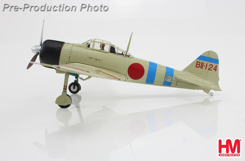 Thumbnail: Hobby Master HA8811, Japan A6M2 ZeroType 21 BII-124, PO 1st Class Tsugio, 1:48