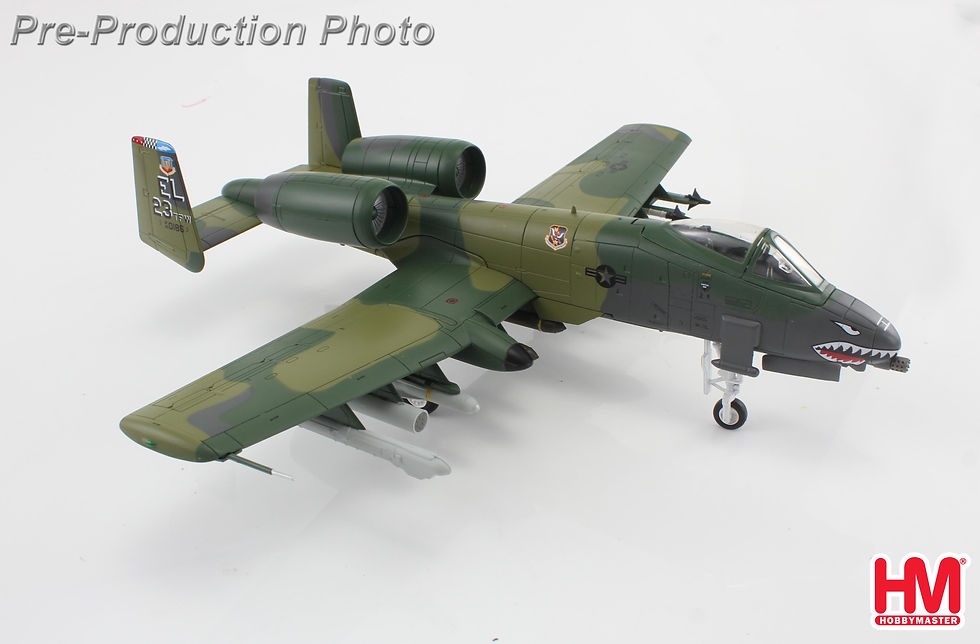 Thumbnail: Hobby Master HA1339, A-10A Thunderbolt II 80-0186, 23rd TFW, King Fahd, 1:72