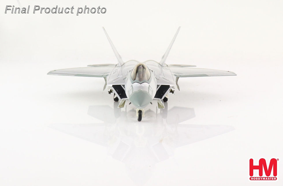 Thumbnail: Hobby Master HA2823, F-22A Raptor "Mirror Coating" 04-4065, 422nd TES, 1:72
