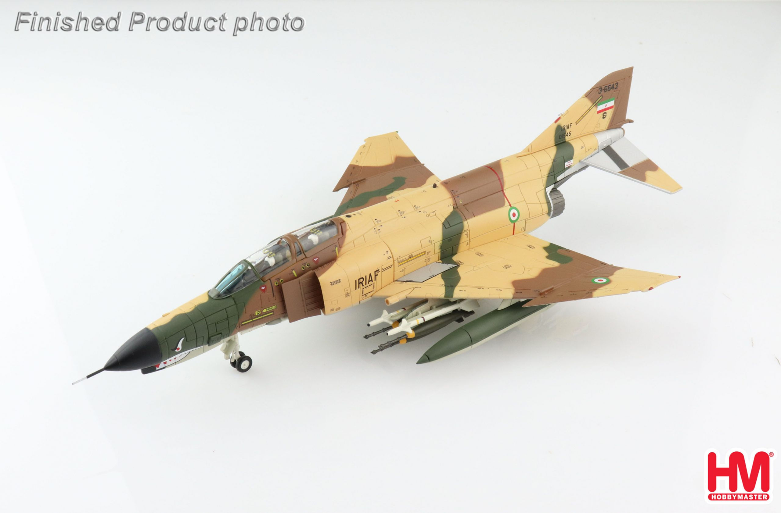 Hobby Master HA19025, F-4E Phantom II 3-6643, Iranian Air Force, 2010, 1:72