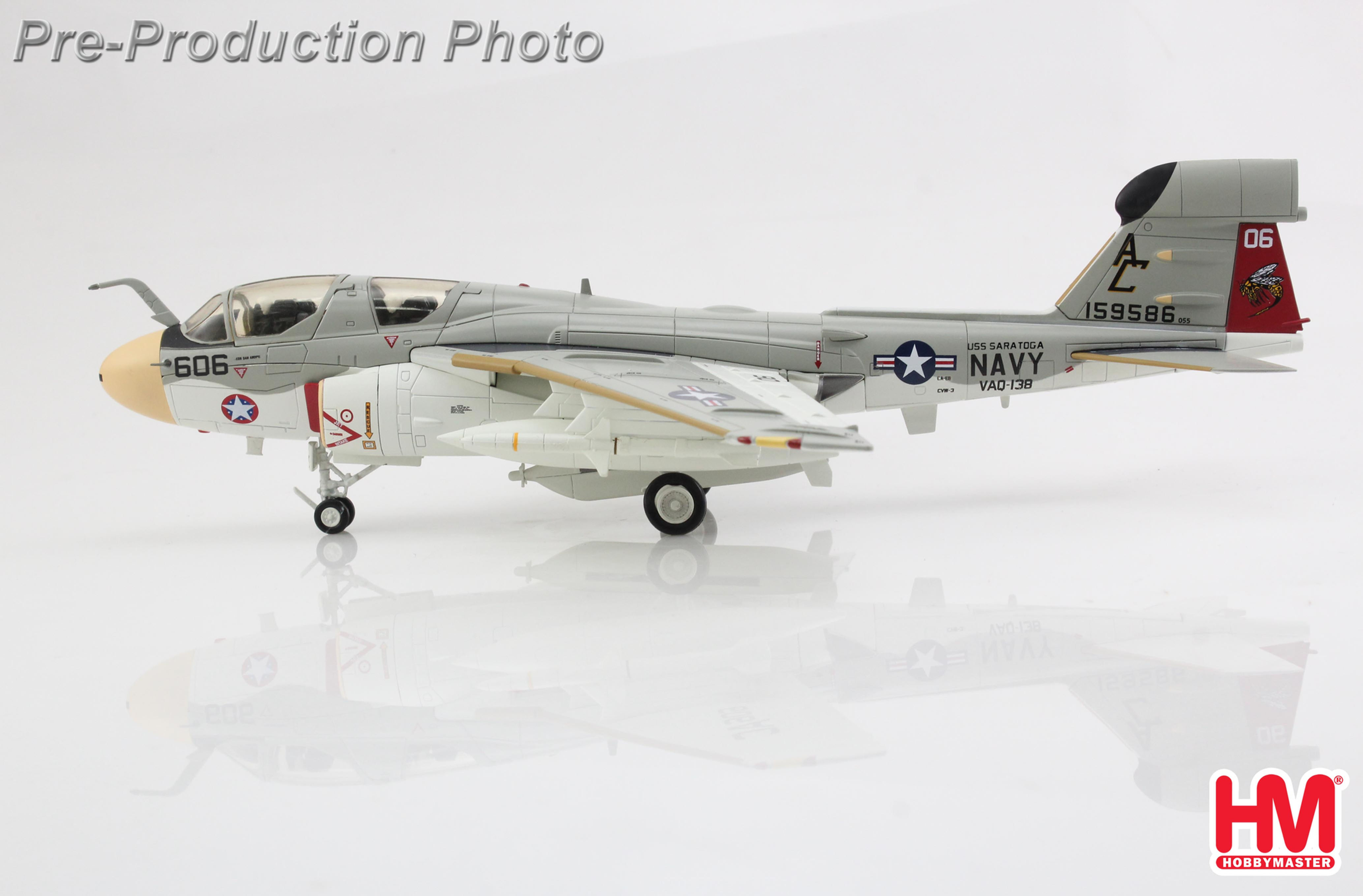 Hobby Master HA5014, EA-6B Prowler 159586, VAQ-138, USS Saratoga, 1977, 1:72
