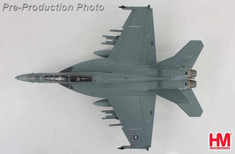 Thumbnail: Hobby Master HA5142,  F/A-18F "Green Hornet" 165875, VX-23, Patuxent River, 1:72