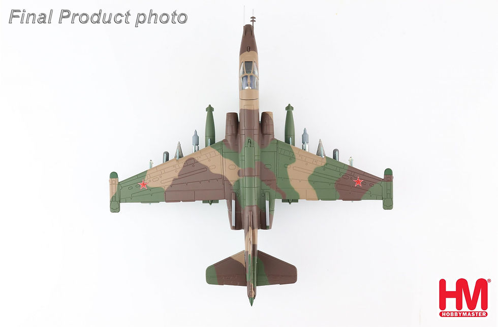 Thumbnail: Hobby Master HA6107, Su-25K Frogfoot Red 03, flown by Lt. Col. Alexander, 1:72