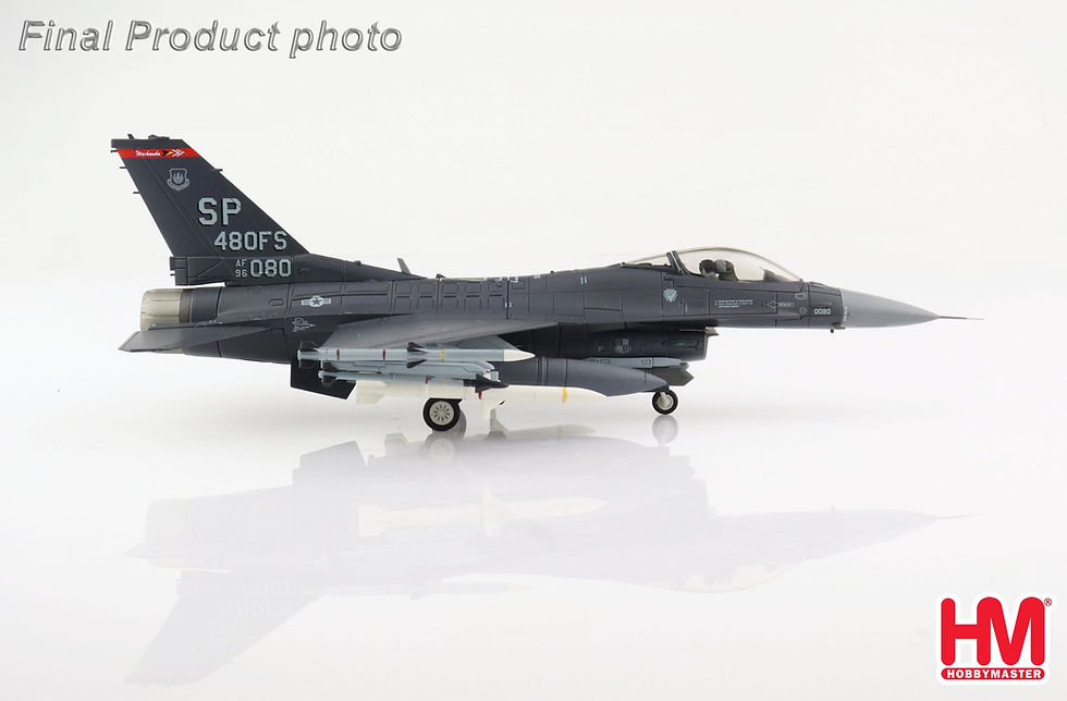 Thumbnail: Hobby Master HA38001, Lockheed Martin F-16C 96-0080, 480th FS, 1:72