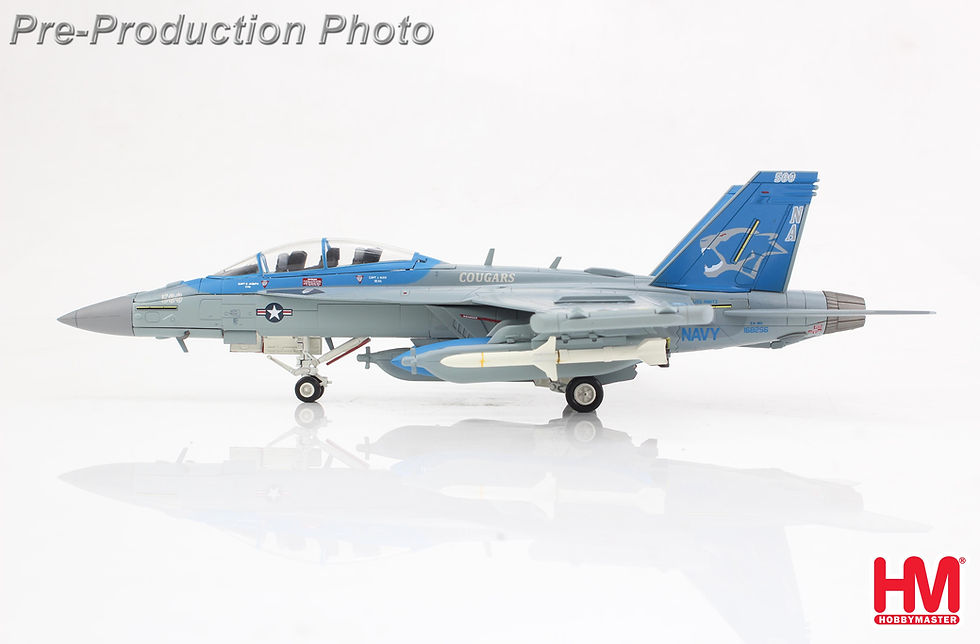 Thumbnail: Hobby Master HA5160, EA-18G Growler 168256, VAQ-139 "Cougars", USN, 2025, 1:72
