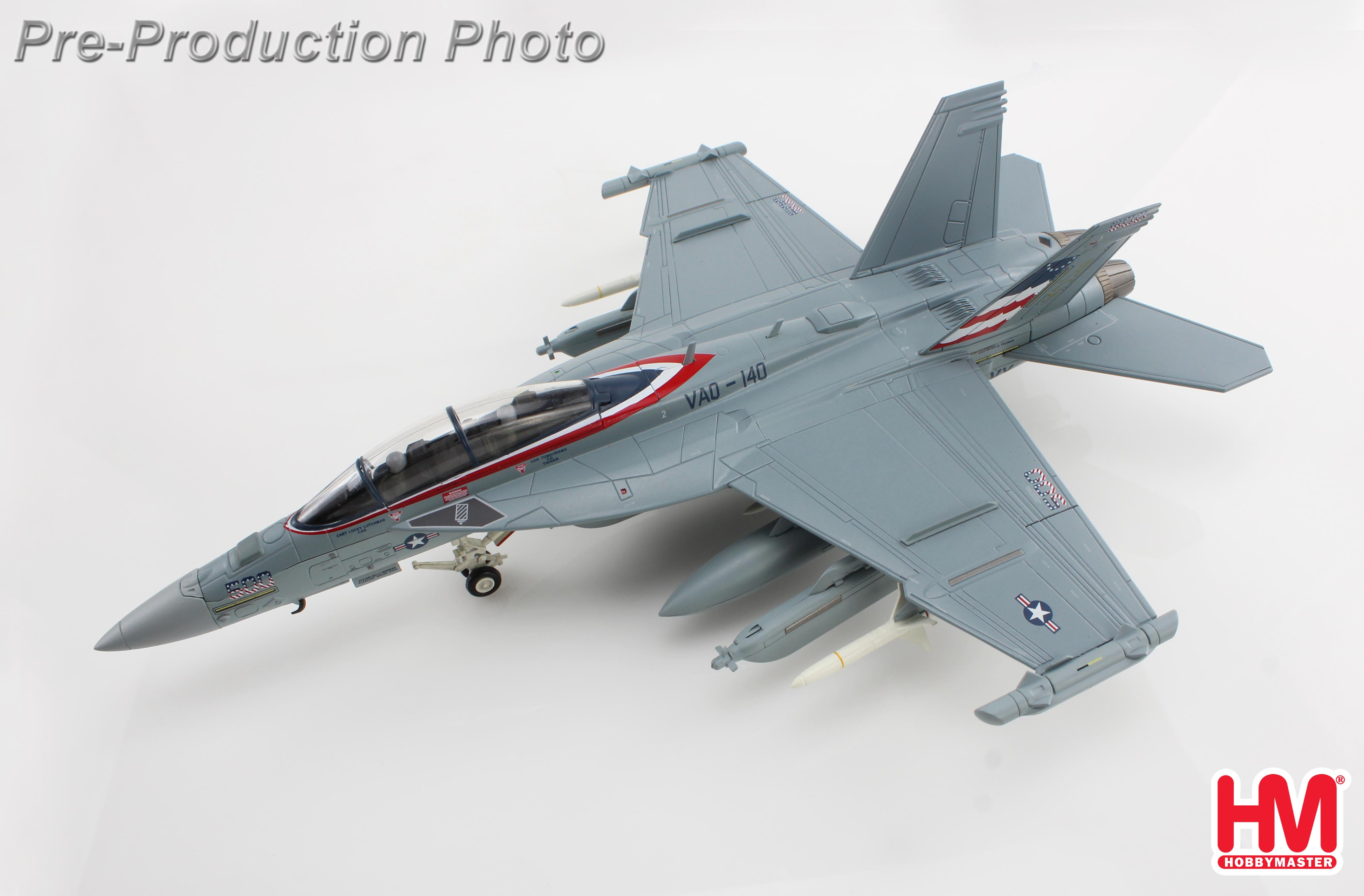 Hobby Master HA5156, EA-18G Growler "Patriots" 168375, VAQ-140, USS Harry, 1:72