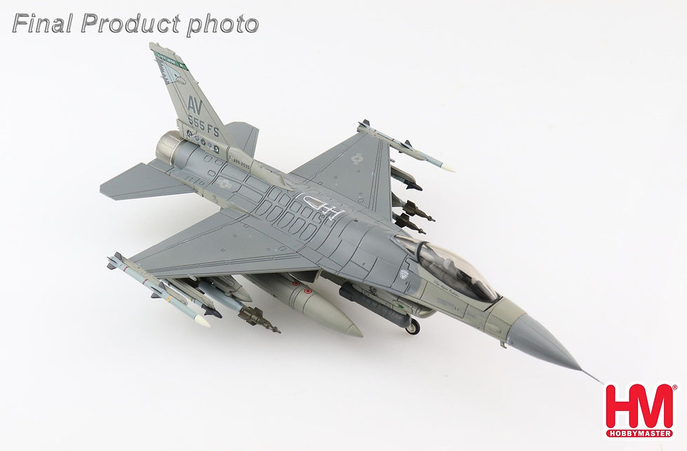 Thumbnail: Hobby Master HA38007, F-16CG Block 40 "OIF" 89-2035, 555th FS Commander, 1:72
