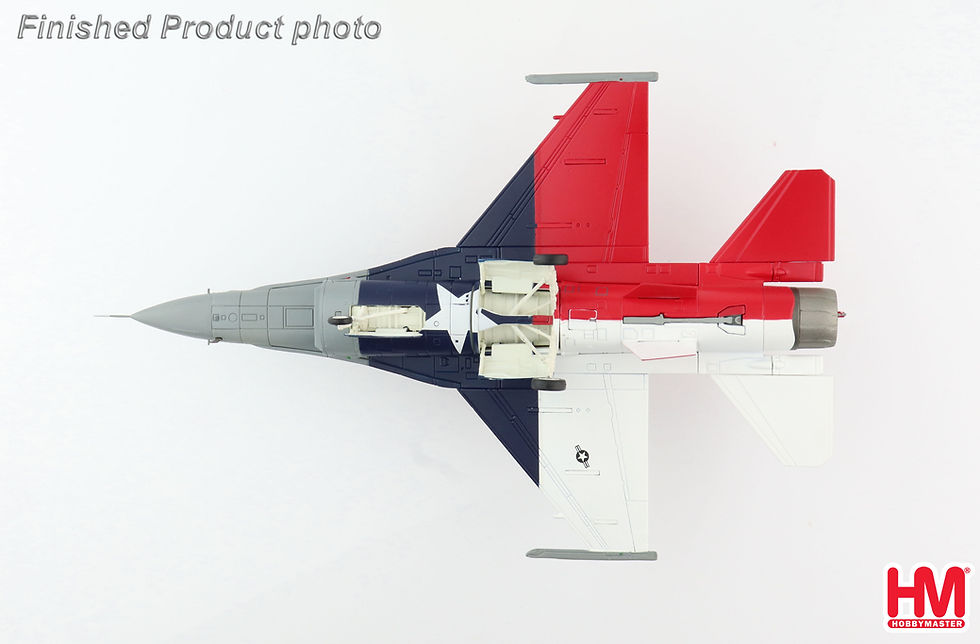 Thumbnail: Hobby Master HA3884, F-16C Fighting Falcon "75th Anniversary Scheme" 457th, 1:72