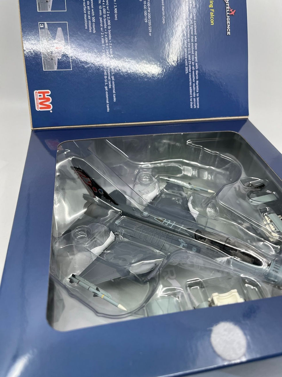Thumbnail: Hobby Master HA38025, F-16D "Silver Jubilee of Peace Carvin Training", 1:72