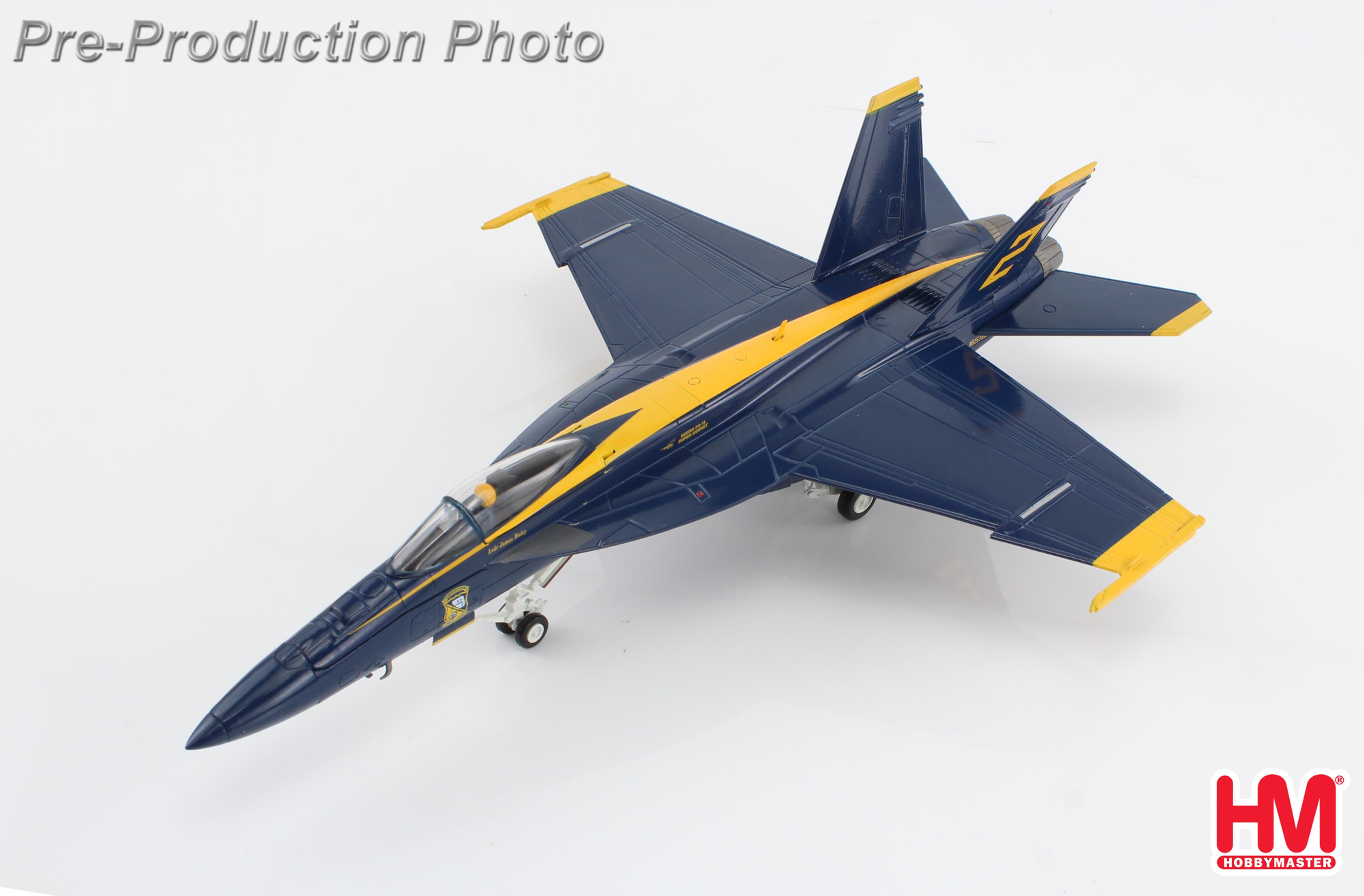 Hobby Master HA5121c, F/A-18E Blue Angels No.2 airplane, US Navy, 2021, 1:72