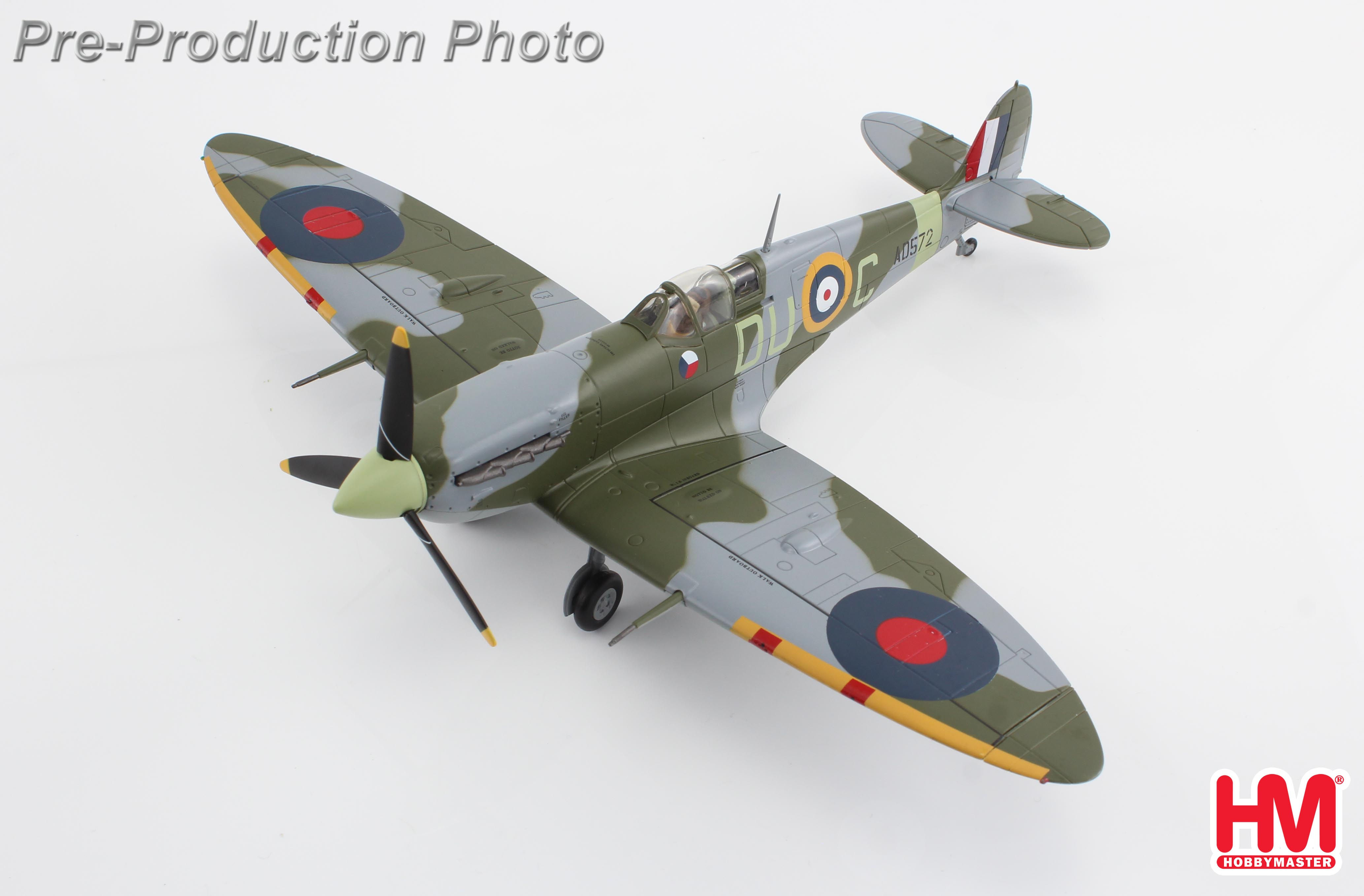 Hobby Master HA7858, Spitfire Mk. Vb AD572, F/O Frantisek Perina, No. 312, 1:48