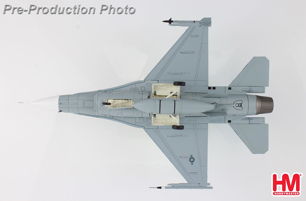 Thumbnail: Hobby Master HA38017, F-16B "Top Gun" 920458, 90th Anniversary of Naval, 1:72