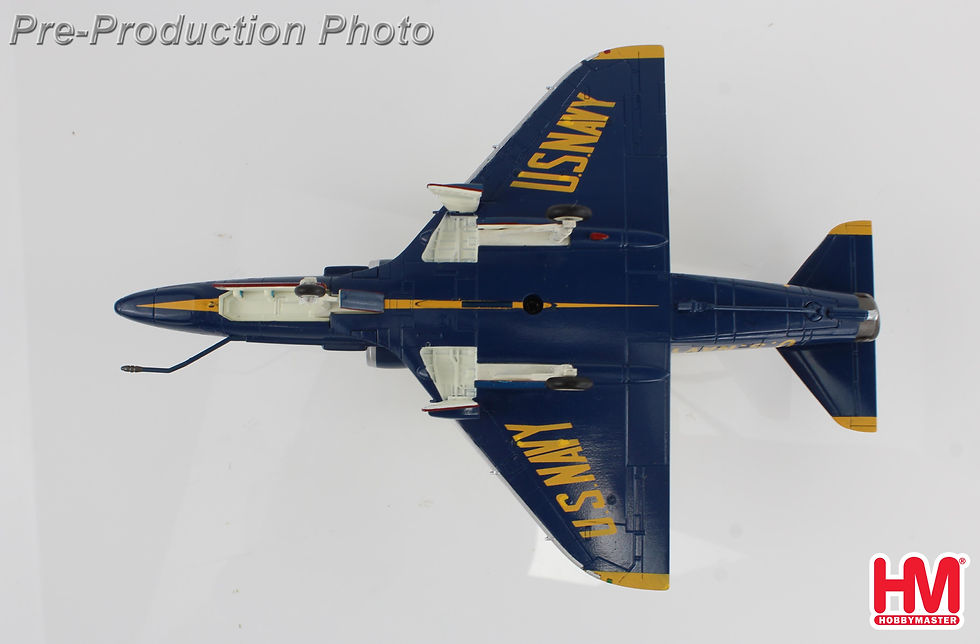 Thumbnail: Hobby Master HA1438B, A-4F "Blue Angels" US Navy, 1979 season (with No.1), 1:72