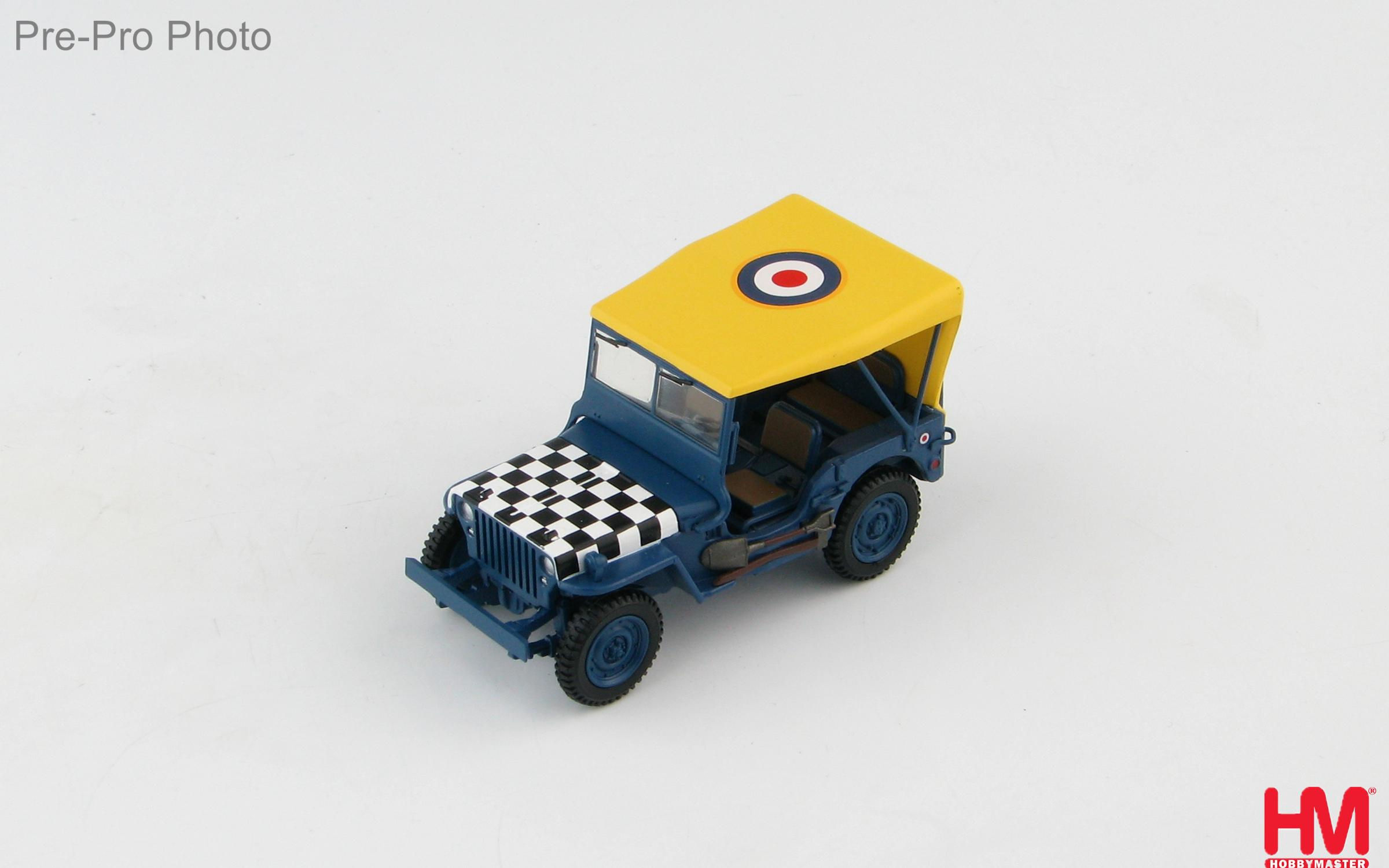 Hobby Master HG1613, Willy's Jeep "Follow Me" RAF, WWII, 1:48