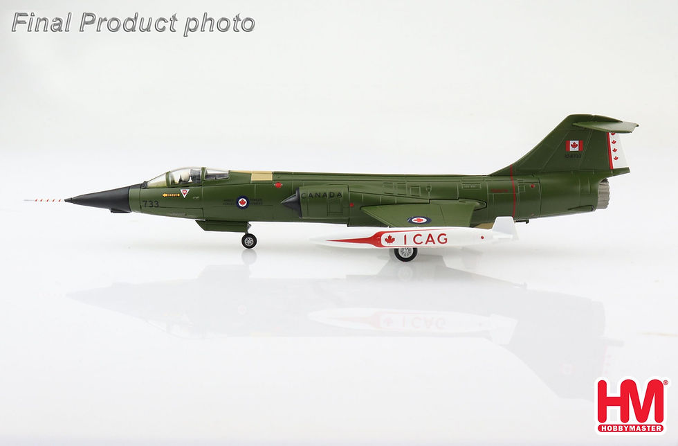 Thumbnail: Hobby Master HA1065, CF-104 Starfighter 104733, 1 Canada Air Group, 1:72