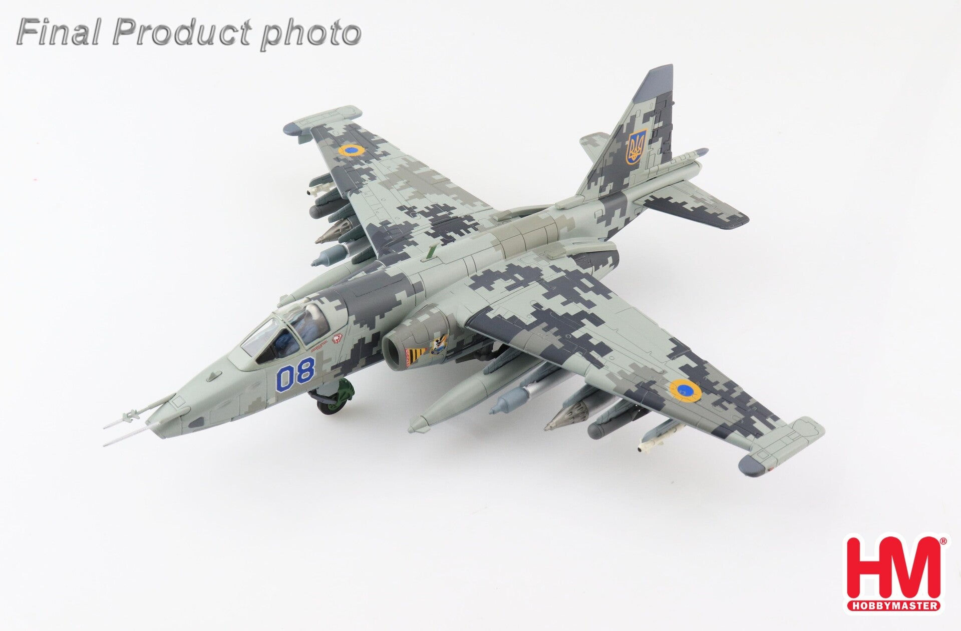 Hobby Master HA6108, Su-25M1 Frogfoot Blue 08, Ukrainian Air Force, 1:72