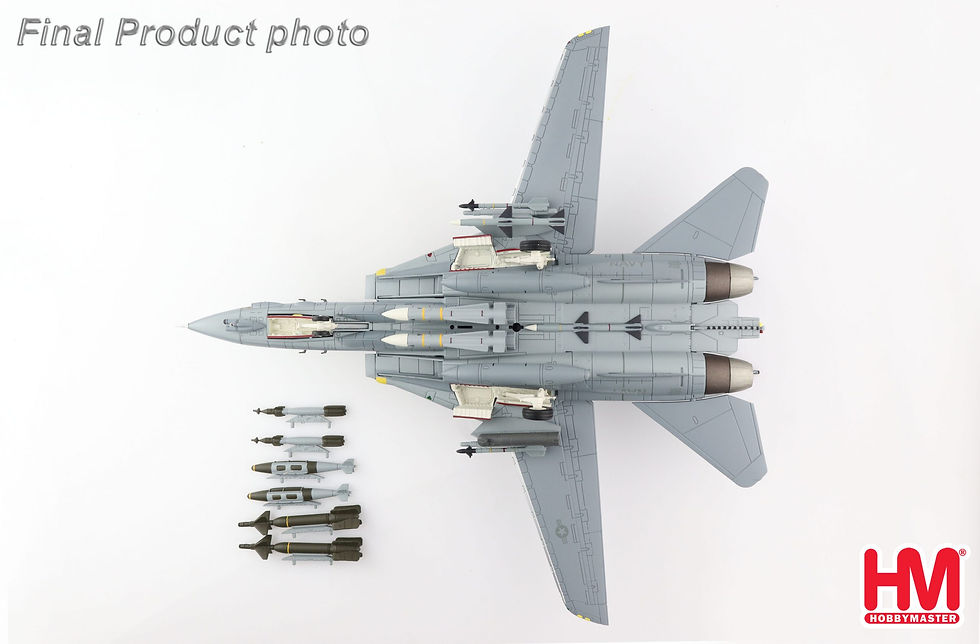 Thumbnail: Hobby Master HA5249, Grumman F-14D Tomcat 212/164394, flown by Lt Cdr Meag, 1:72