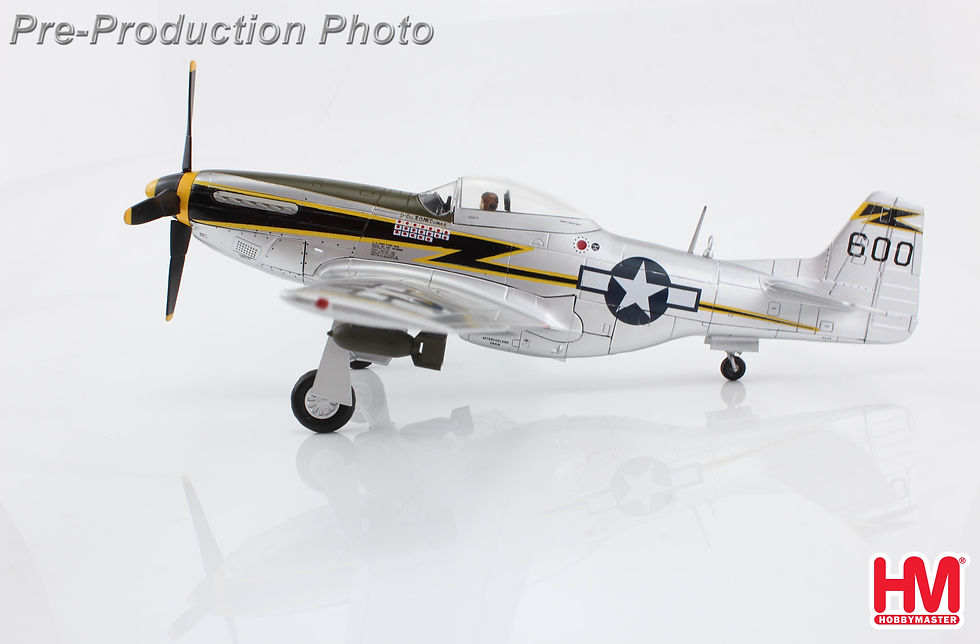 Thumbnail: Hobby Master HA7751, P-51D Mustang Lt. Col. Edward O. McComas 118th TRS, 1:48