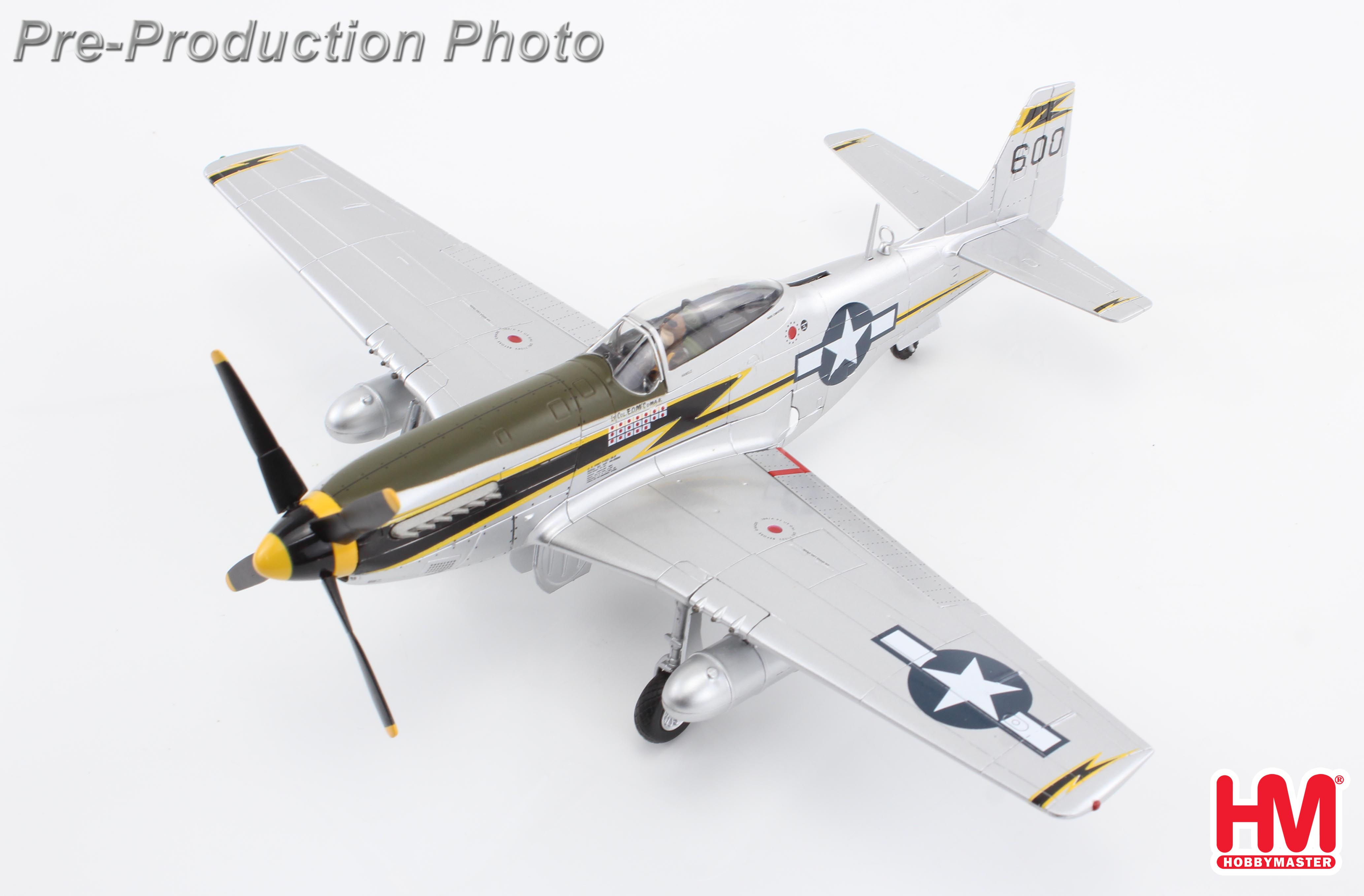 Hobby Master HA7751, P-51D Mustang Lt. Col. Edward O. McComas 118th TRS, 1:48