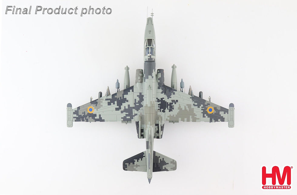 Thumbnail: Hobby Master HA6108, Su-25M1 Frogfoot Blue 08, Ukrainian Air Force, 1:72