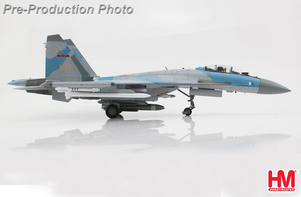 Thumbnail: Hobby Master HA5716, Su-35S Flanker E 61271, PLAAF, China (w/ 2 x PL-17, 4, 1:72