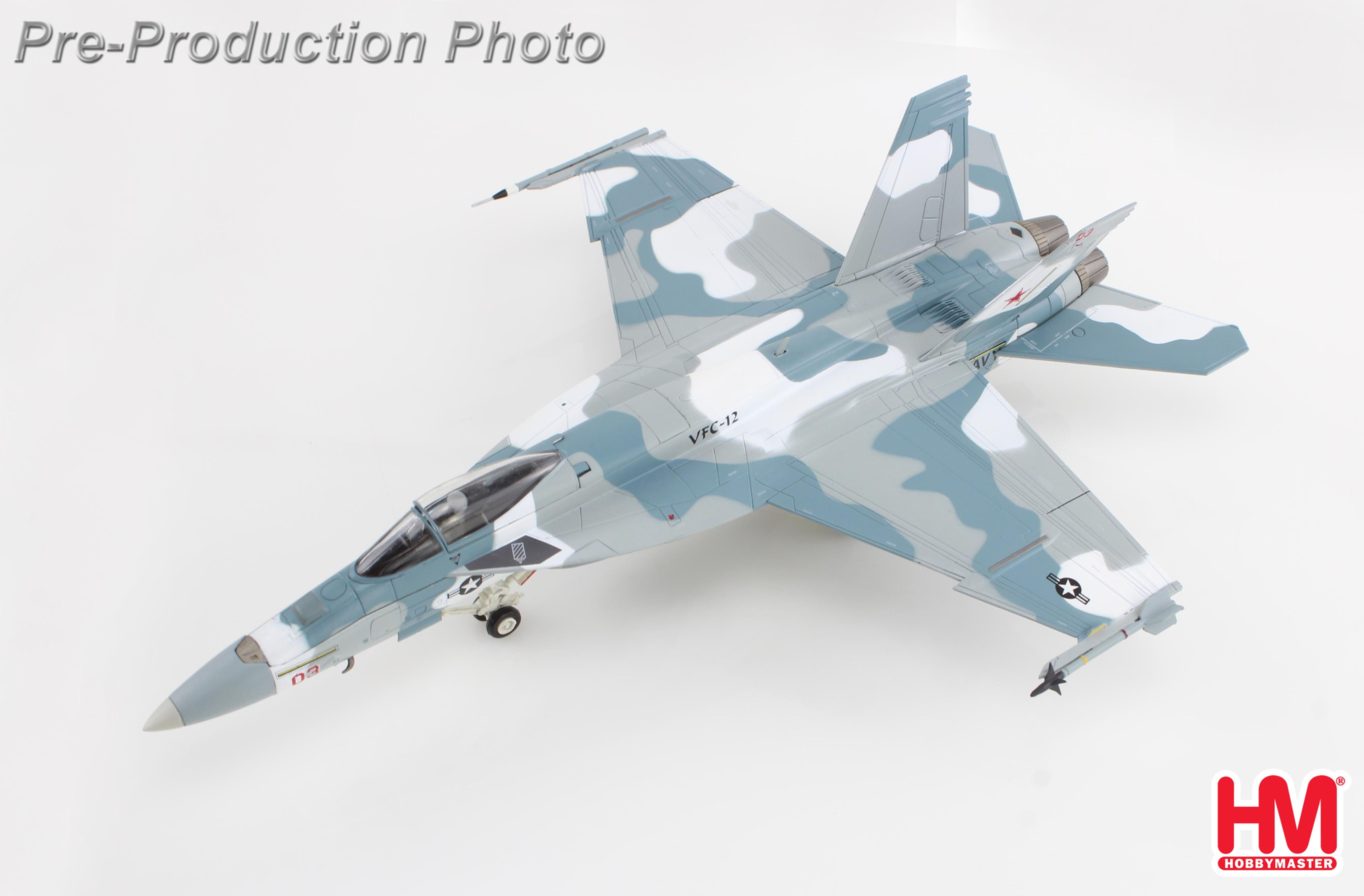 Hobby Master HA5135, F/A-18 Aggressor "Cloud Scheme" 165789, VFC-12, 1:72