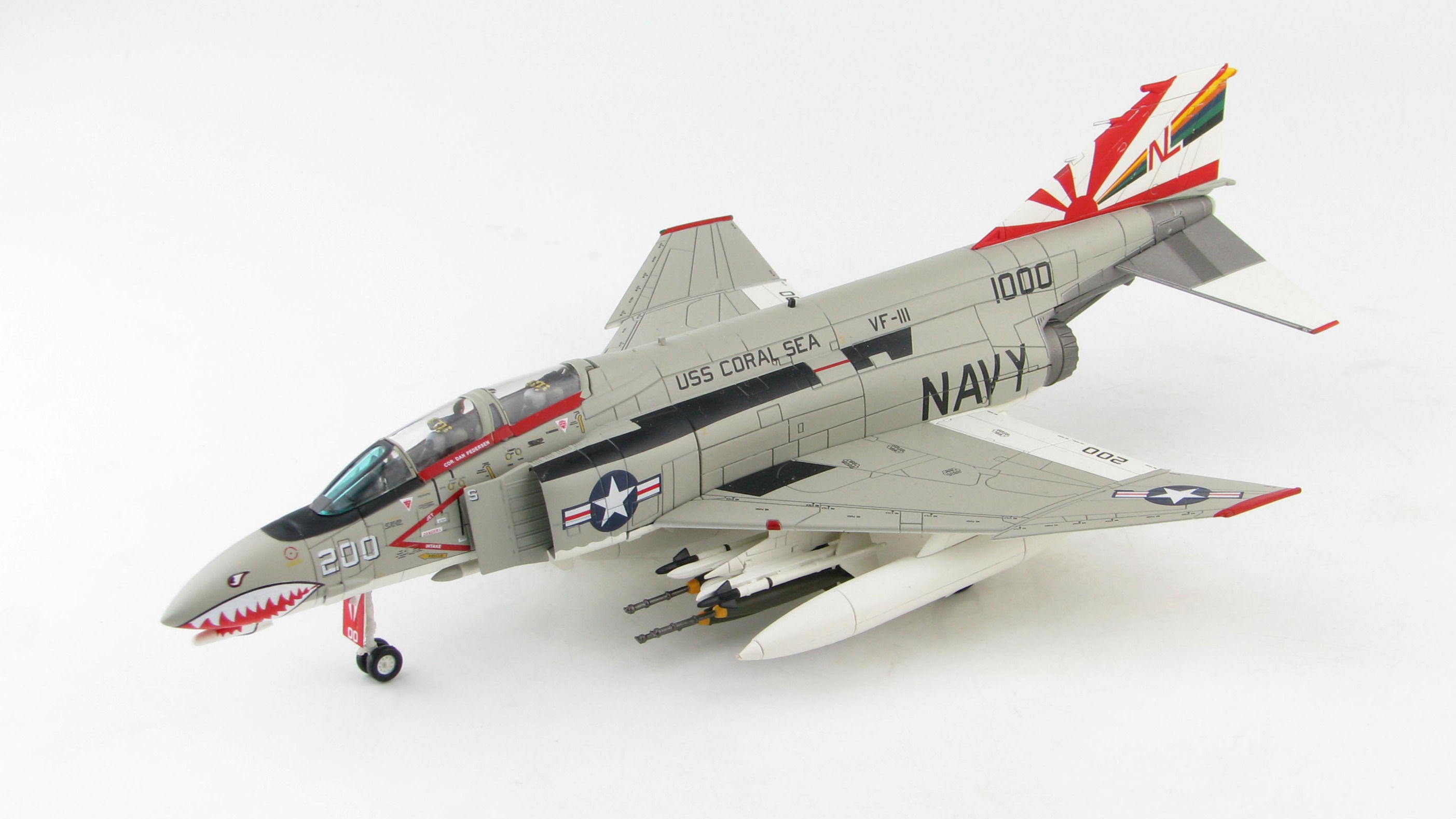 Hobby Master HA19021, McDonnell Douglas F-4B 200, VF-111 "Sundowners", 1:72