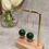 Miniature : Boucles d'oreille Malachite